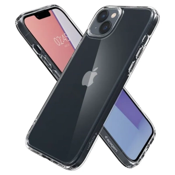 Spigen Ultra Hybrid -  Etui do iPhone 15 Plus / iPhone 14 Plus (Przezroczysty)