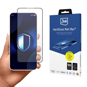 3mk HardGlass Matt Max - Matowe szkło hartowane do Samsung Galaxy S25 Edge