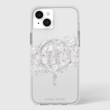Case-Mate Karat MagSafe - Etui iPhone 15 Plus zdobione masą perłową (A Touch of Pearl)