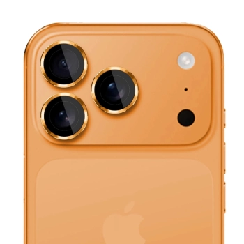 3mk Lens Protection Pro - Szkło na obiektyw aparatu iPhone 17 Pro / iPhone 17 Pro Max (Orange)