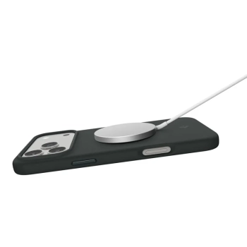 Spigen Silicone Fit Mag MagSafe - Etui do iPhone 17 Pro (Abyss Green)