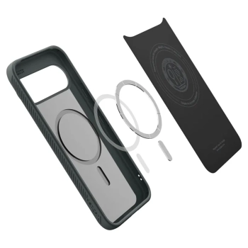 Spigen Liquid Air Mag MagSafe - Etui do Google Pixel 10 / 10 Pro (Abyss Green)