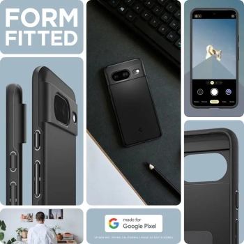 Spigen Thin Fit - Etui do Google Pixel 8 (Czarny)