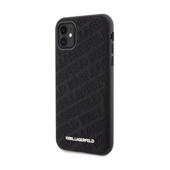 Karl Lagerfeld Quilted K Pattern - Etui iPhone 11 (czarny)