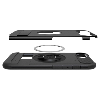 Spigen Slim Armor Mag MagSafe - Etui do iPhone 16e (Czarny)