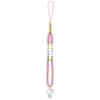 Hello Kitty Pearls and Beads Kitty Charm - Zawieszka do telefonu (różowy)