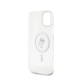 Karl Lagerfeld IML Choupette MagSafe - Etui iPhone 15 Plus (przezroczysty)