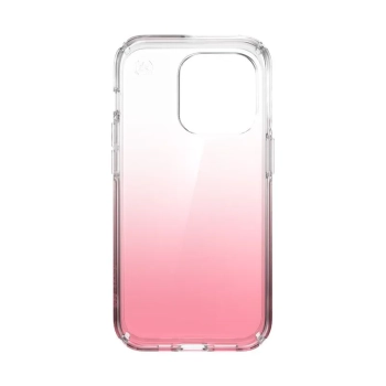 Speck Presidio Perfect-Clear + Ombre - Etui iPhone 14 Pro z powłoką MICROBAN (Clear / Vintage Rose Fade)