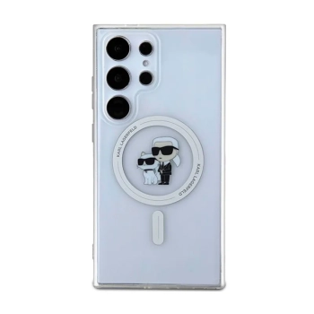 Karl Lagerfeld IML Karl & Choupette MagSafe - Etui Samsung Galaxy S24 Ultra (przezroczysty)