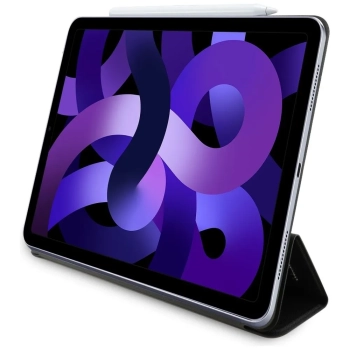 Karl Lagerfeld Book Cover Saffiano Magnetic Karl & Choupette - Etui iPad Air 13” M3 (2025) / iPad Air 13” M2 (2024) (czarny)