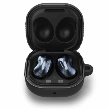 Spigen Rugged Armor - Etui do Samsung Galaxy Buds FE / 2 Pro / 2  / Live / Pro (Czarny)
