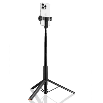Spigen S541W Bluetooth Selfie Stick Tripod - Statyw na smartfon / uchwyt selfie stick (Black)