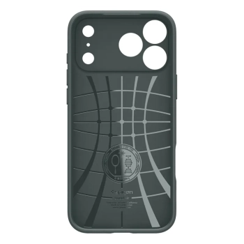 Spigen Liquid Air - Etui do iPhone 17 Pro (Abyss Green)