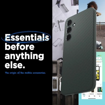Spigen Liquid Air - Etui do Samsung Galaxy A35 5G (Abyss Green)