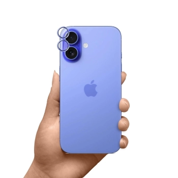3mk HARDY Lens Protection Pro - Szkło na obiektyw aparatu iPhone 17 (Light Blue)