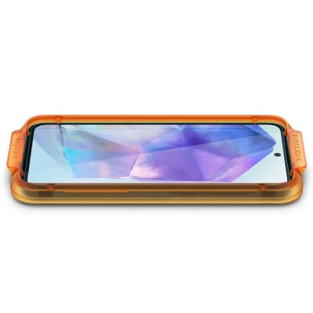 Spigen Alm Glas.TR 2-Pack - Szkło hartowane do Samsung Galaxy A55 5G (2 szt.) (Przezroczysty)