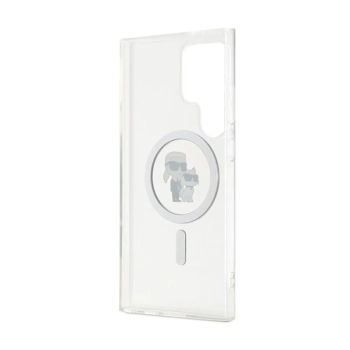 Karl Lagerfeld IML Karl & Choupette MagSafe - Etui Samsung Galaxy S24 Ultra (przezroczysty)