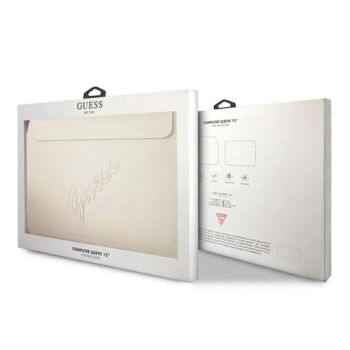 Guess Saffiano Script Computer Sleeve - Etui na notebooka 13