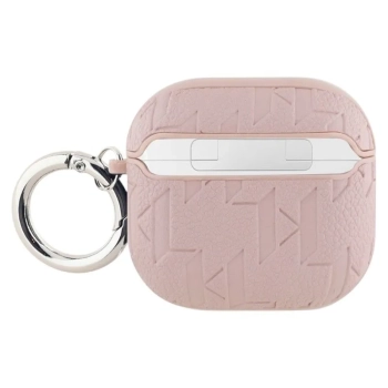 Karl Lagerfeld Monogram Choupette Head - Etui AirPods 4 (różowy)