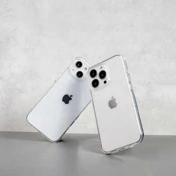 Crong Crystal Slim Cover - Etui iPhone 13 Pro Max (przezroczysty)