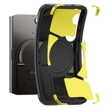 Spigen Tough Armor MagSafe - Etui do Samsung Galaxy S25 (Abyss Green)