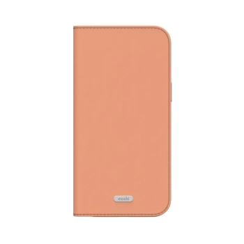 Moshi Overture MagSafe - Skórzane etui 3w1 z klapką iPhone 17 Pro Max (Misty Coral)