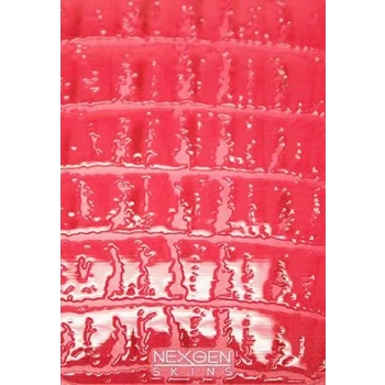 Nexgen Skins - Zestaw skórek na obudowę z efektem 3D iPhone SE (2016) / iPhone 5s / iPhone 5 (Alligator Fuchsia 3D)