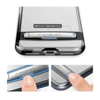 Mercury Dream Bumper - Etui Samsung Galaxy S9+ z metalową podstawką (złoty)