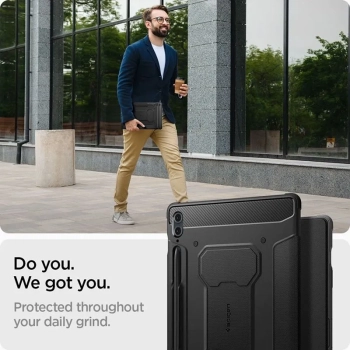 Spigen Rugged Armor Pro - Etui do Samsung Galaxy Tab S9 FE+ 12.4
