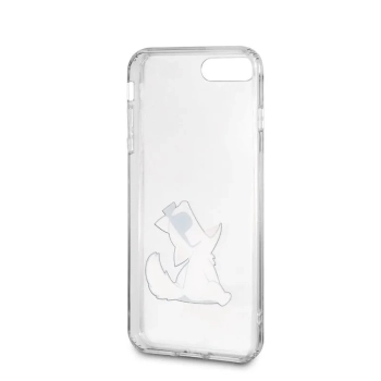 Karl Lagerfeld Choupette Fun Sunglasses - Etui iPhone SE 2020 / 8 / 7 (przezroczysty)