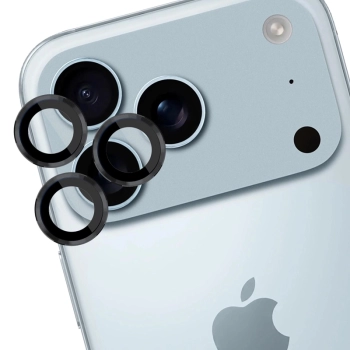 3mk Lens Protection Pro - Szkło na obiektyw aparatu iPhone 17 Pro / iPhone 17 Pro Max (Black)