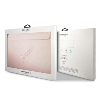 Guess Saffiano Script Computer Sleeve - Etui na notebooka 13