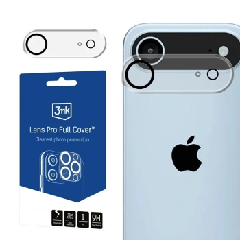 3mk Lens Pro Full Cover - Szkło na obiektyw aparatu iPhone Air