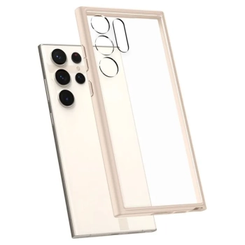 Spigen Ultra Hybrid - Etui do Samsung Galaxy S23 Ultra (Sand Beige)