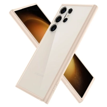 Spigen Ultra Hybrid - Etui do Samsung Galaxy S23 Ultra (Sand Beige)