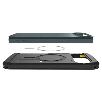Spigen Tough Armor Mag MagSafe - Etui do Google Pixel 10 / 10 Pro (Abyss Green)