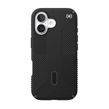 Speck Presidio2 Grip ClickLock & MagSafe - Etui iPhone 17 (Black / Slate Grey / White)