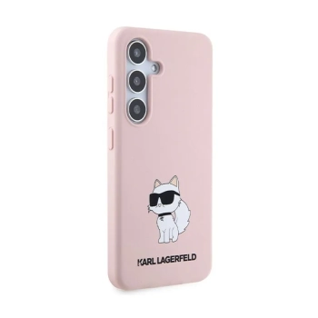 Karl Lagerfeld Silicone Choupette - Etui Samsung Galaxy S24 (różowy)