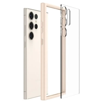 Spigen Ultra Hybrid - Etui do Samsung Galaxy S23 Ultra (Sand Beige)