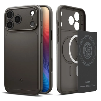 Spigen Thin Fit Mag MagSafe - Etui do iPhone 17 Pro (Gunmetal)