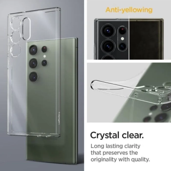 Spigen Liquid Crystal - Etui do Samsung Galaxy S23 Ultra (Przezroczysty)