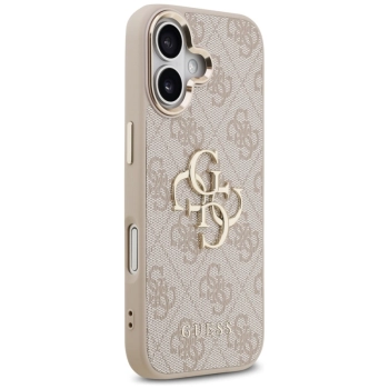 Guess 4G Big 4G Classic Logo - Etui iPhone 17 (różowy / złoty)