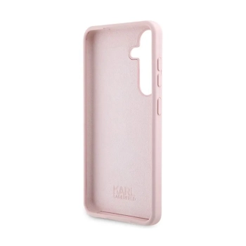 Karl Lagerfeld Silicone Choupette - Etui Samsung Galaxy S24 (różowy)