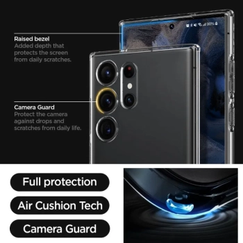 Spigen Liquid Crystal - Etui do Samsung Galaxy S23 Ultra (Przezroczysty)