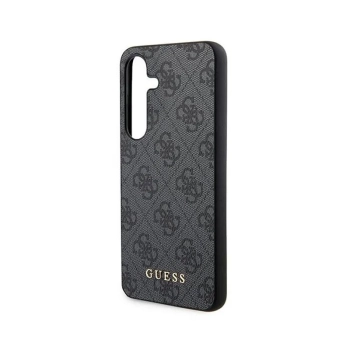 Guess 4G Metal Gold Logo - Etui Samsung Galaxy S24 (czarny)