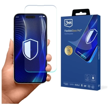 3mk FlexibleGlass Pro - Szkło hybrydowe do iPhone 17 Pro Max