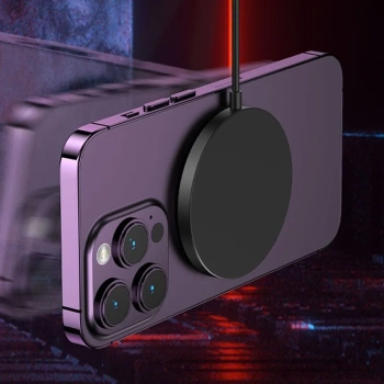 WEKOME WP-U99 Vanguard Series - Ładowarka indukcyjna MagSafe 15W (Czarny)
