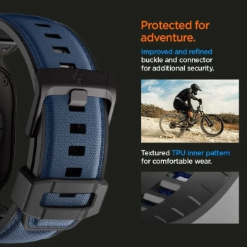 Spigen DuraPro Armor - Pasek do Apple Watch 44/45/46/49 mm (Navu Blue)