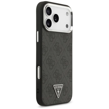 Guess 4G Triangle Logo MagSafe - Etui iPhone 17 Pro Max (czarny)
