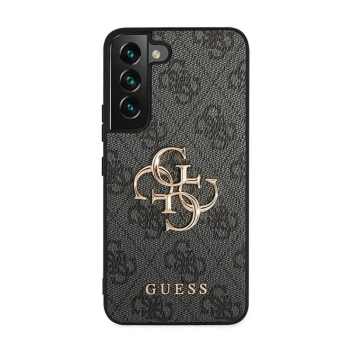 Guess 4G Big Metal Logo - Etui Samsung Galaxy S23 (szary)
